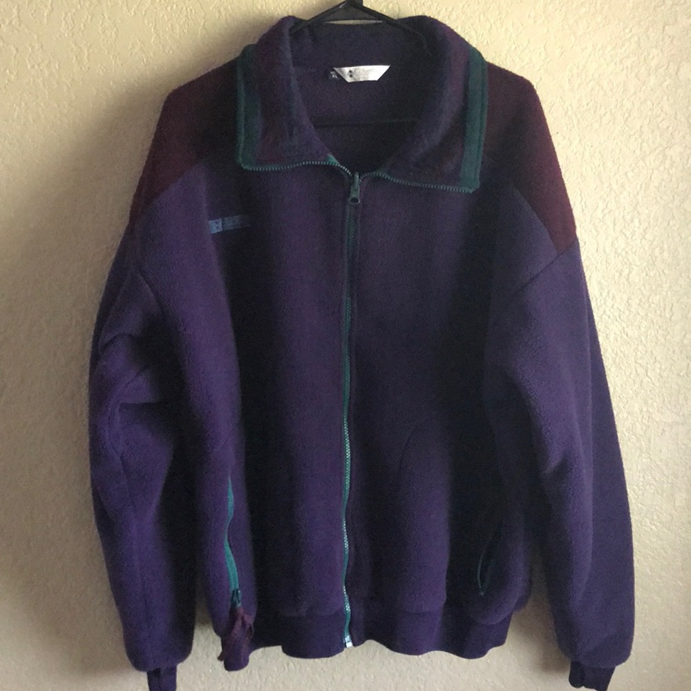 Vintage fleece Columbia jacket